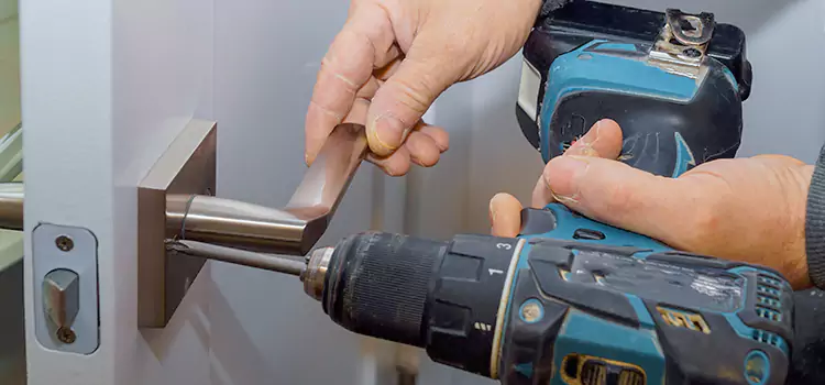 Security Door Lock Installation Pace